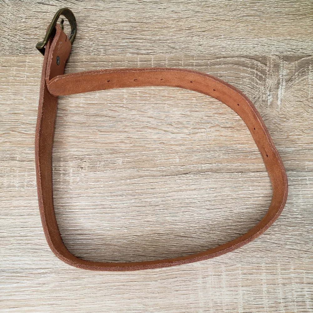 VINTAGE Kids Western Leather Belt 